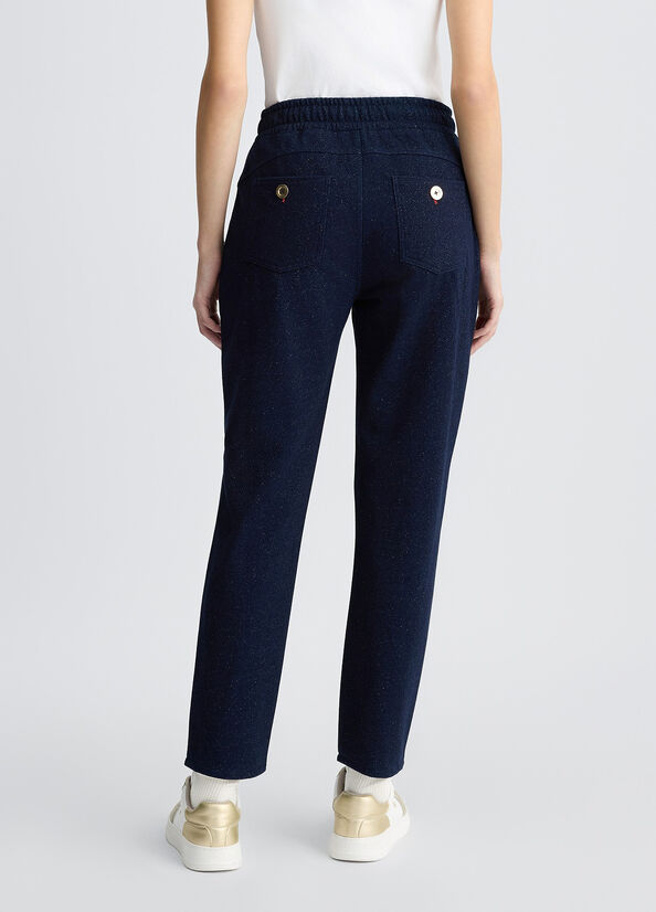 Lurex® trousers  blue denim Liu Jo - large image number 1