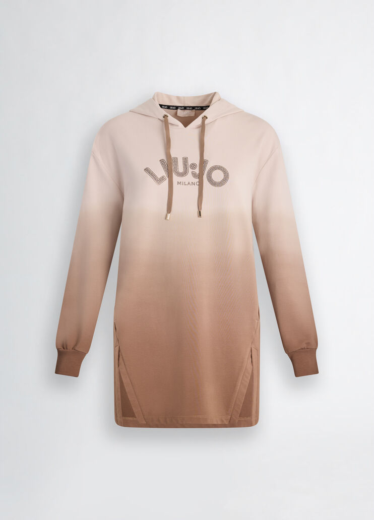 Hoody brown Liu Jo - large image number 6 Hoody brown Liu Jo - large image number 6