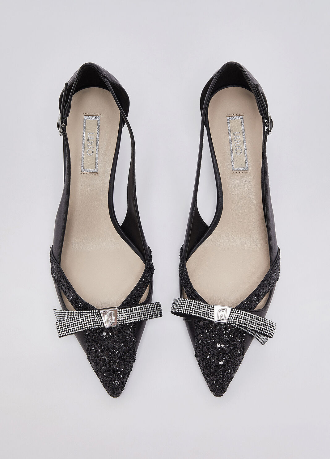 Glitter Cut-Out Pumps black Liu Jo - large image number 3