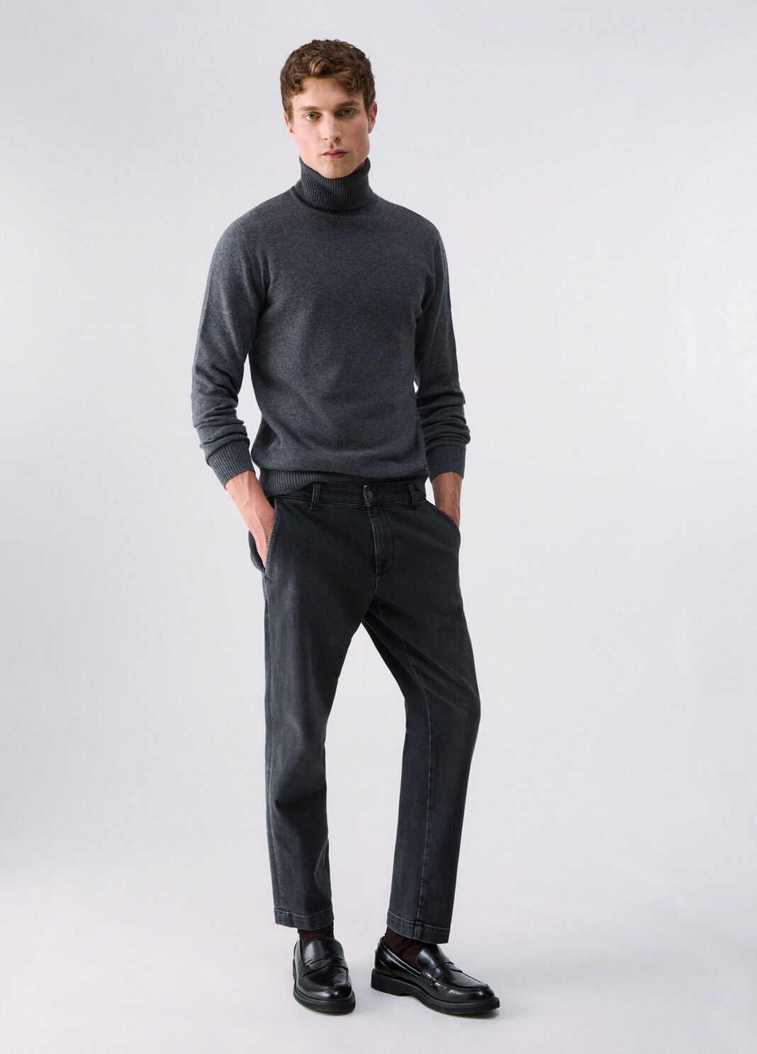Slim Fit Chino Jeans grey denim Liu Jo - large image number 5