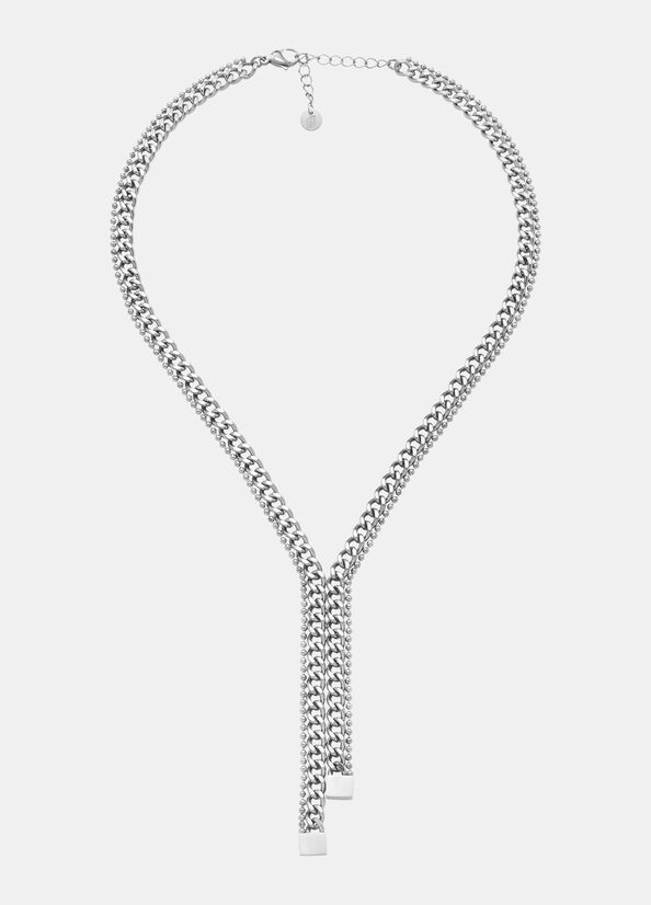Nickel-free steel necklace silver Liu Jo - large image number 1