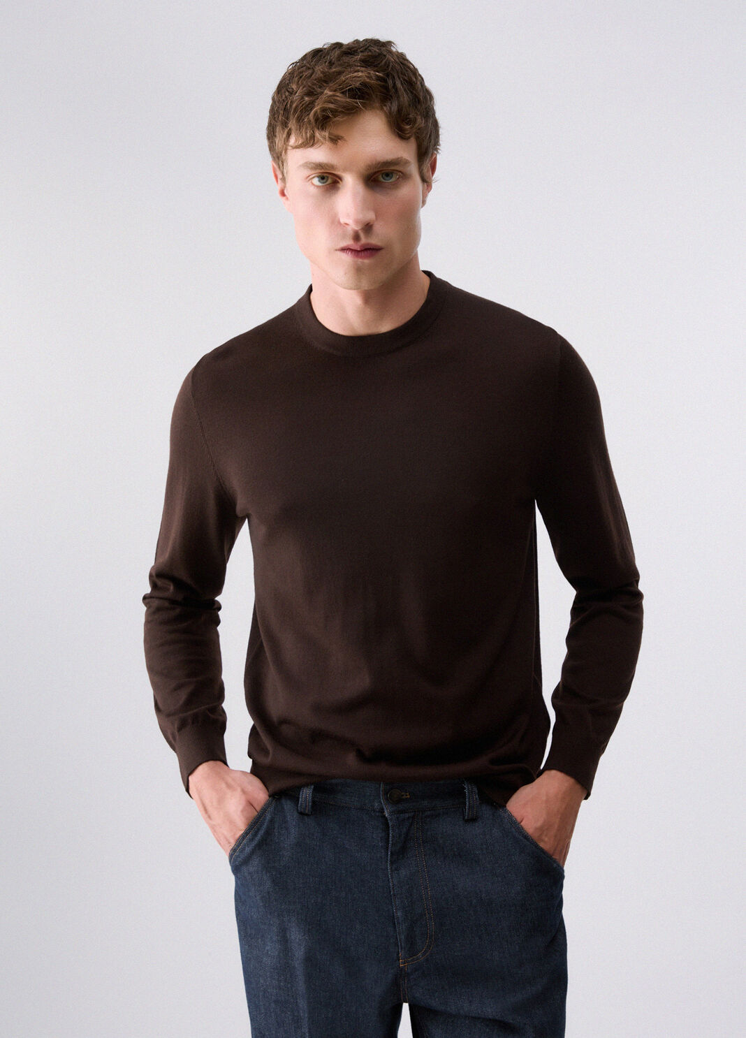 Merino Wool Sweater brown Liu Jo - large image number 0