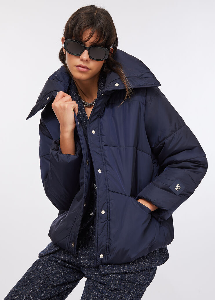 Cazadora corta acolchada azul oscuro Liu Jo - large image number 4
