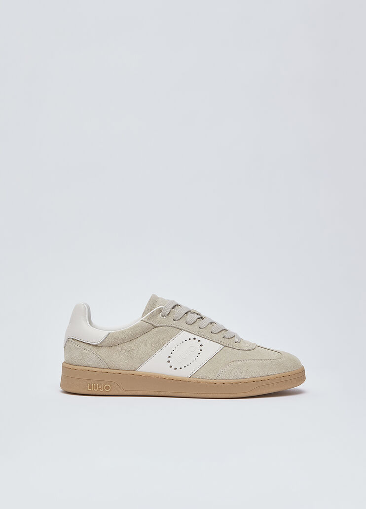 Men's suede sneakers beige Liu Jo - medium