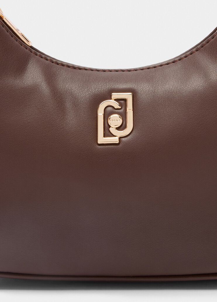 Small hobo bag with chain dark brown Liu Jo - large image number 4 Small hobo bag with chain dark brown Liu Jo - large image number 4