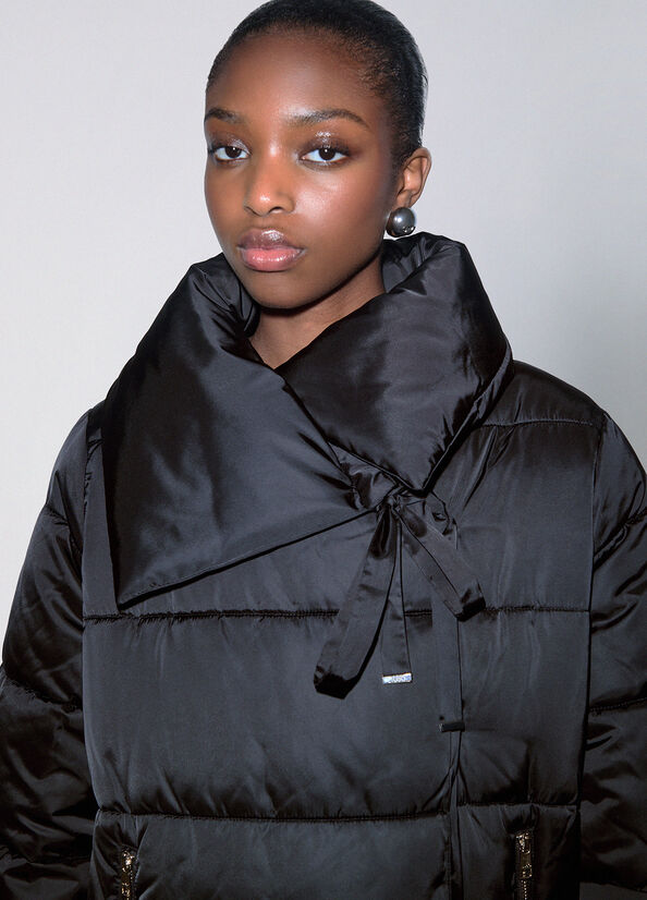 y*t様 Riu Ballon jolie down coat Gray Women's Puffer Jackets | Long & short down jackets | Liu Jo