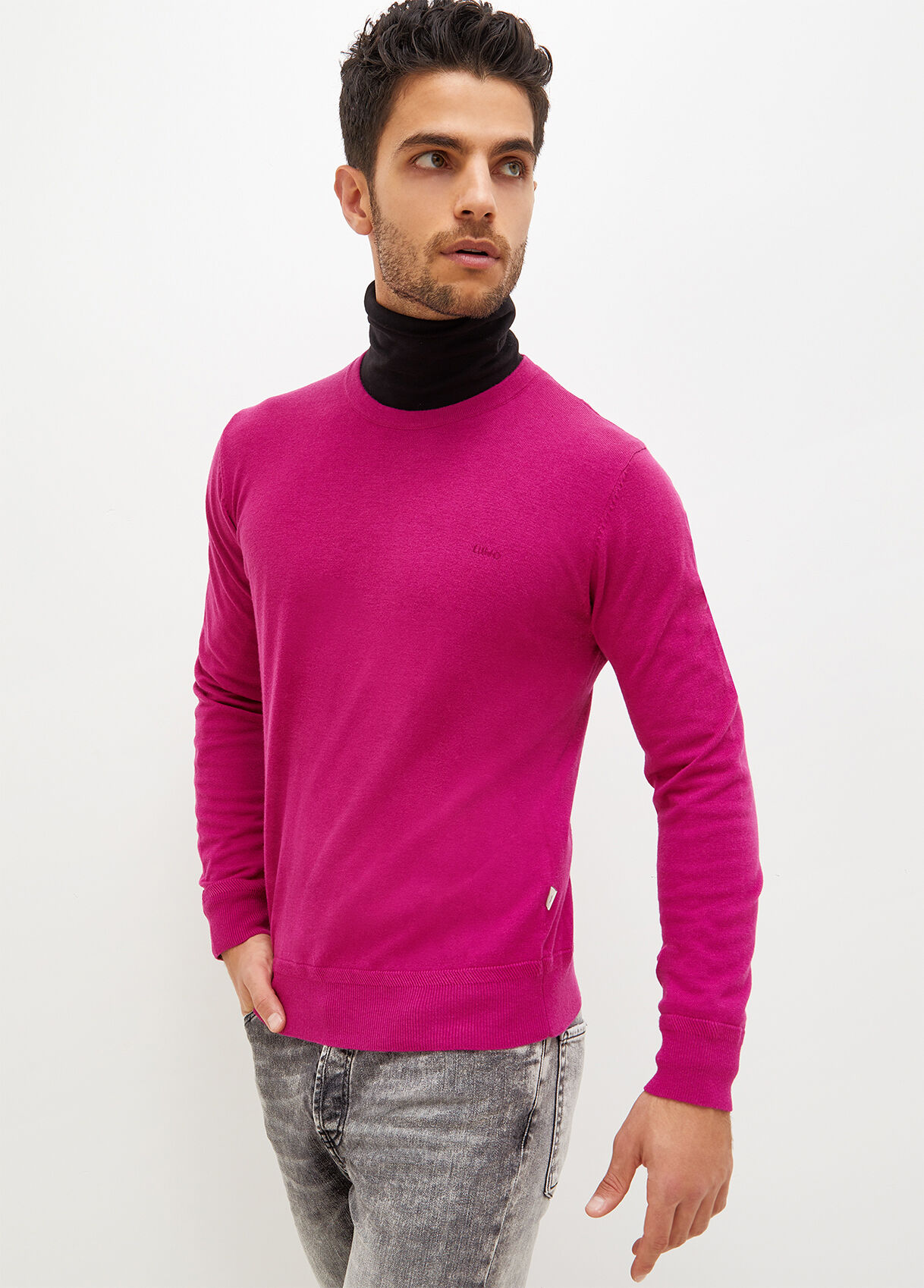 Wool and cotton sweater