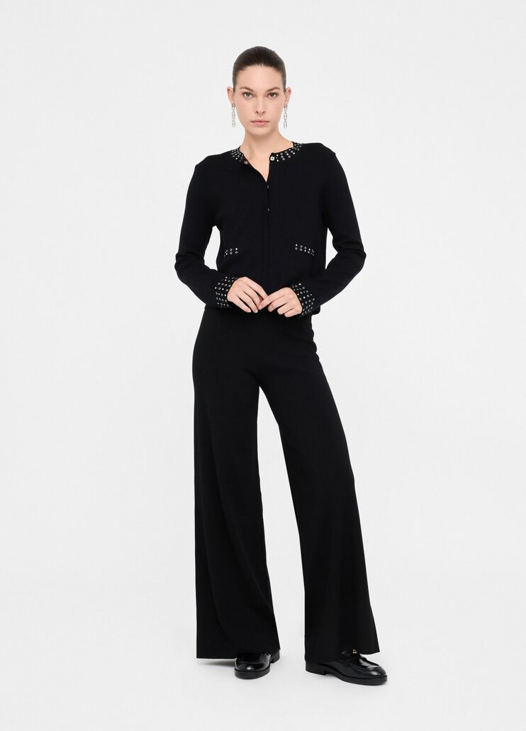 Knitted trousers black Liu Jo - medium Knitted trousers black Liu Jo - medium