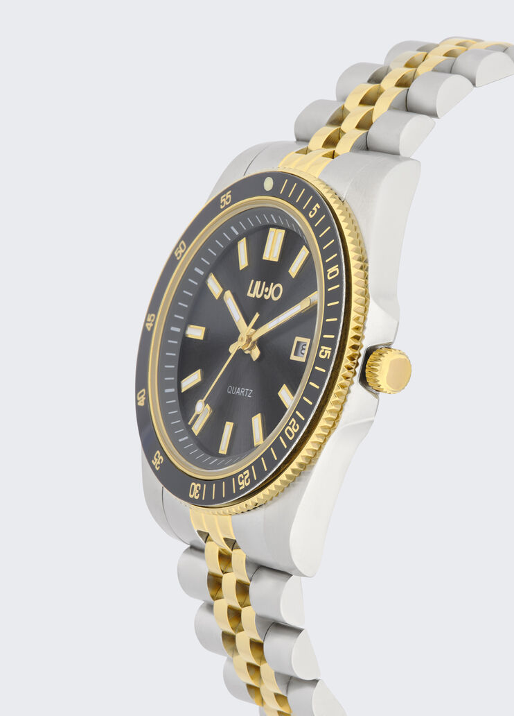 Herrenuhr aus Stahl gold Liu Jo - medium Herrenuhr aus Stahl gold Liu Jo - medium