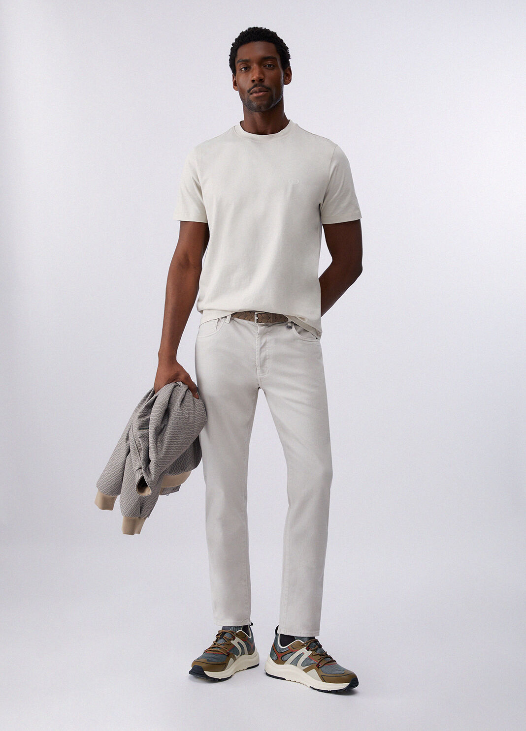 Regular-fit T-shirt light grey Liu Jo - large image number 5