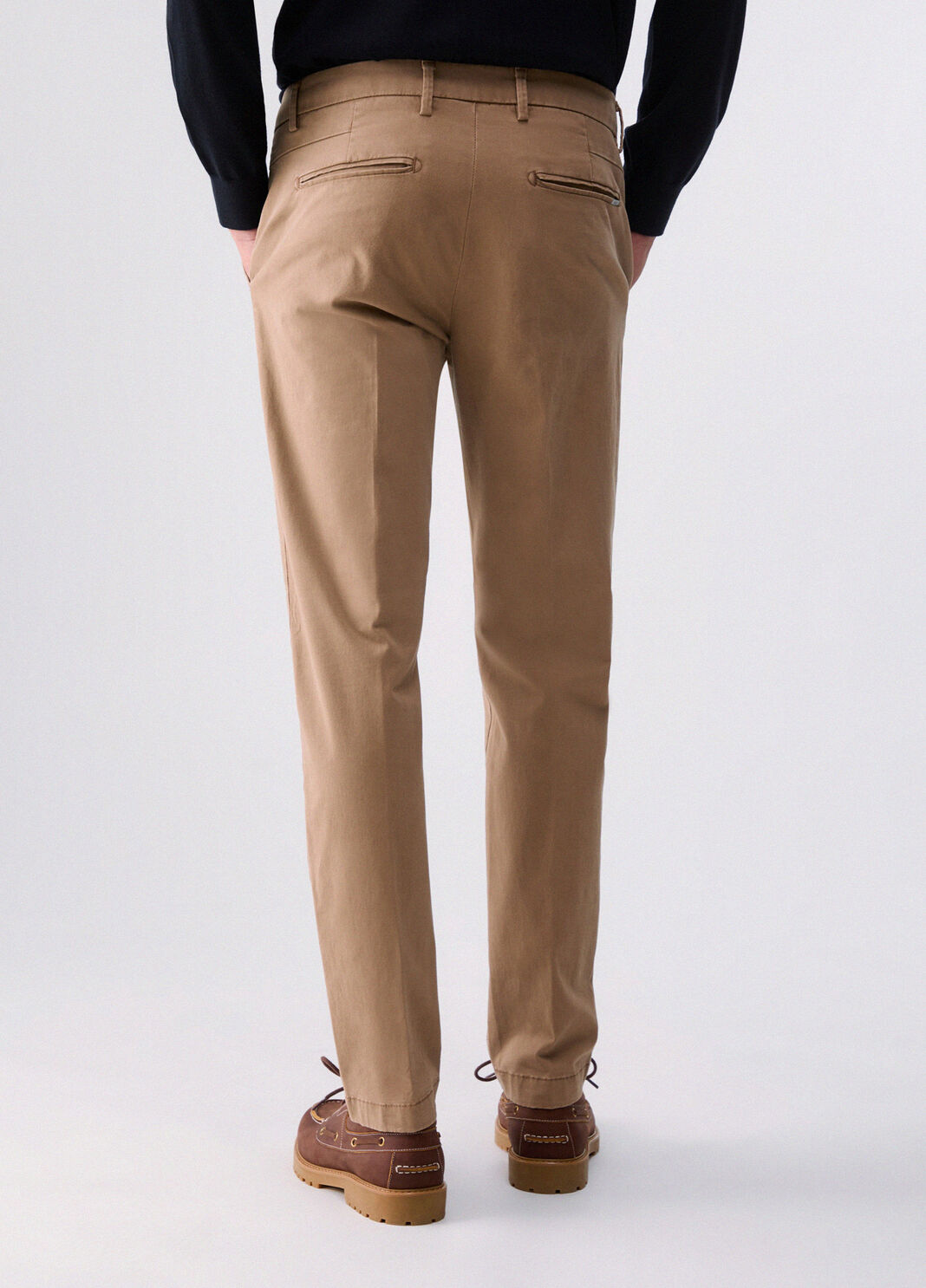 Chino trousers in gabardine beige Liu Jo - large image number 1