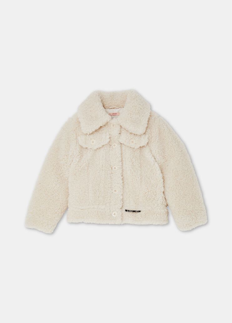 Jacke aus teddy Butter Liu Jo - medium