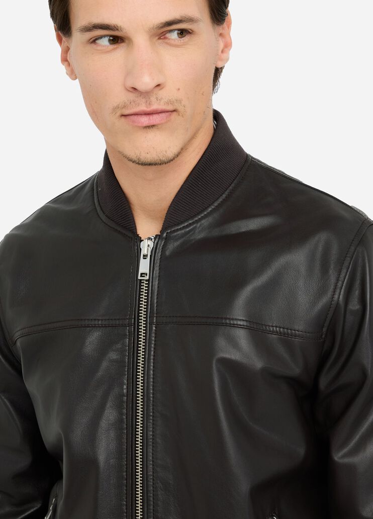 Bomberjacke aus Leder Schokolade Liu Jo - medium Bomberjacke aus Leder Schokolade Liu Jo - medium