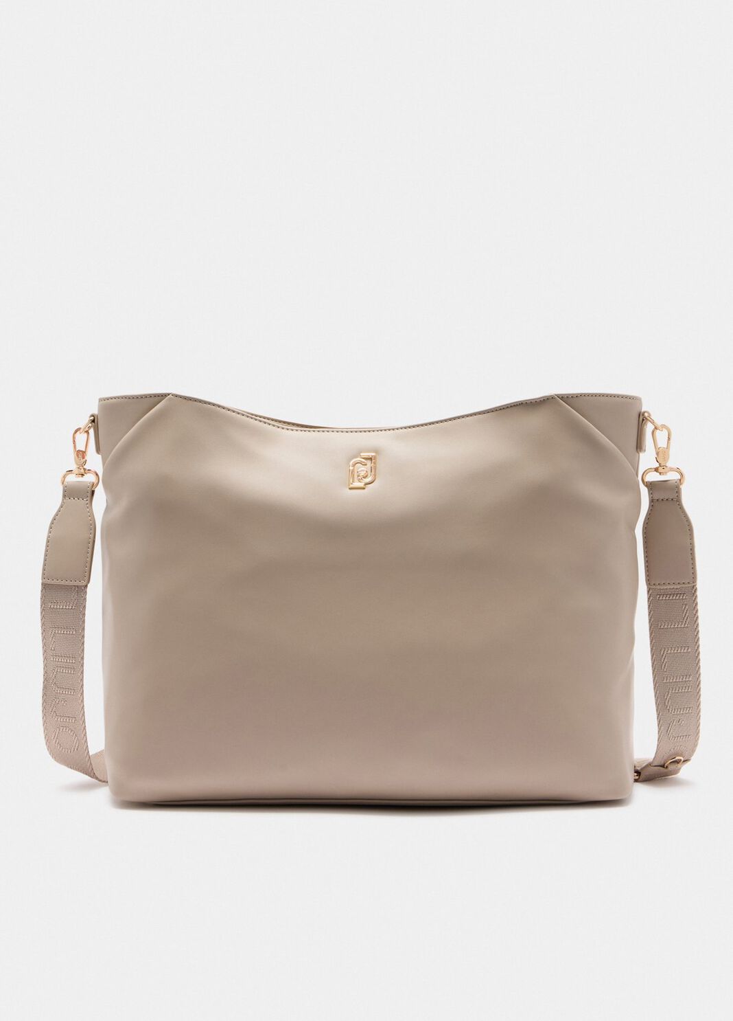 Mittelgro&szlig;e Tote Bag mit Anh&auml;nger Beige Liu Jo - large image number 0