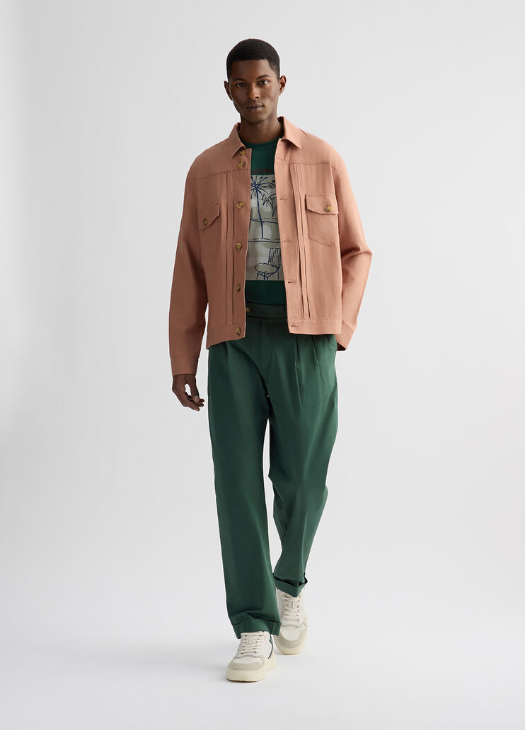 Green T-shirt with print dark green Liu Jo - medium Green T-shirt with print dark green Liu Jo - medium