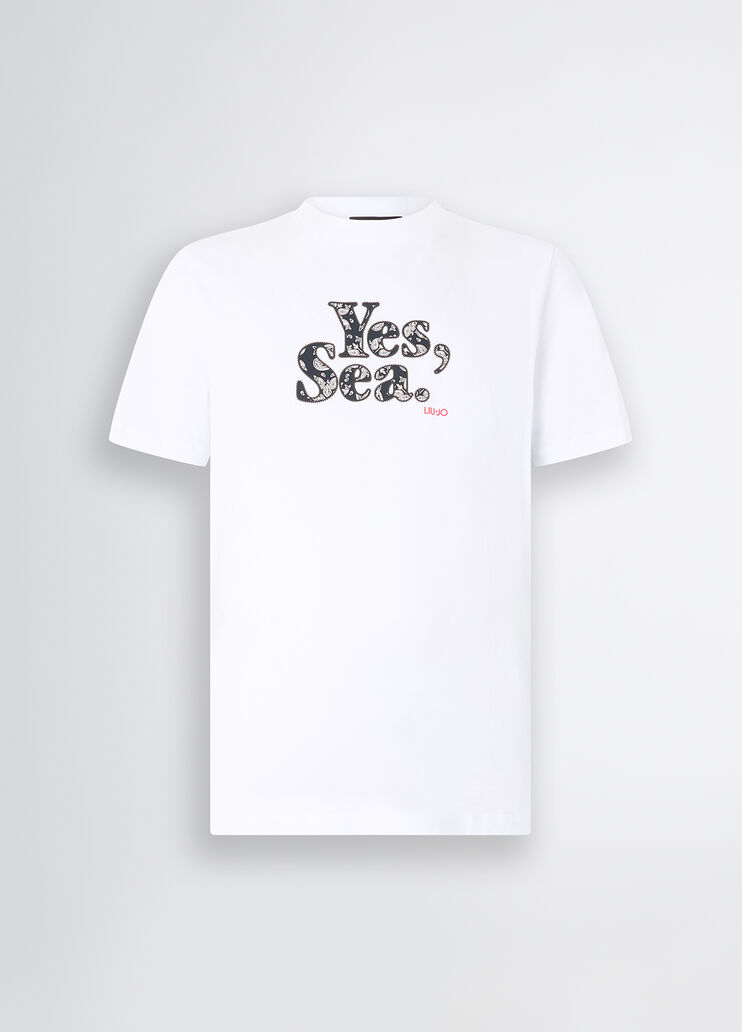 T-shirt white with print white Liu Jo - large image number 6 T-shirt white with print white Liu Jo - large image number 6