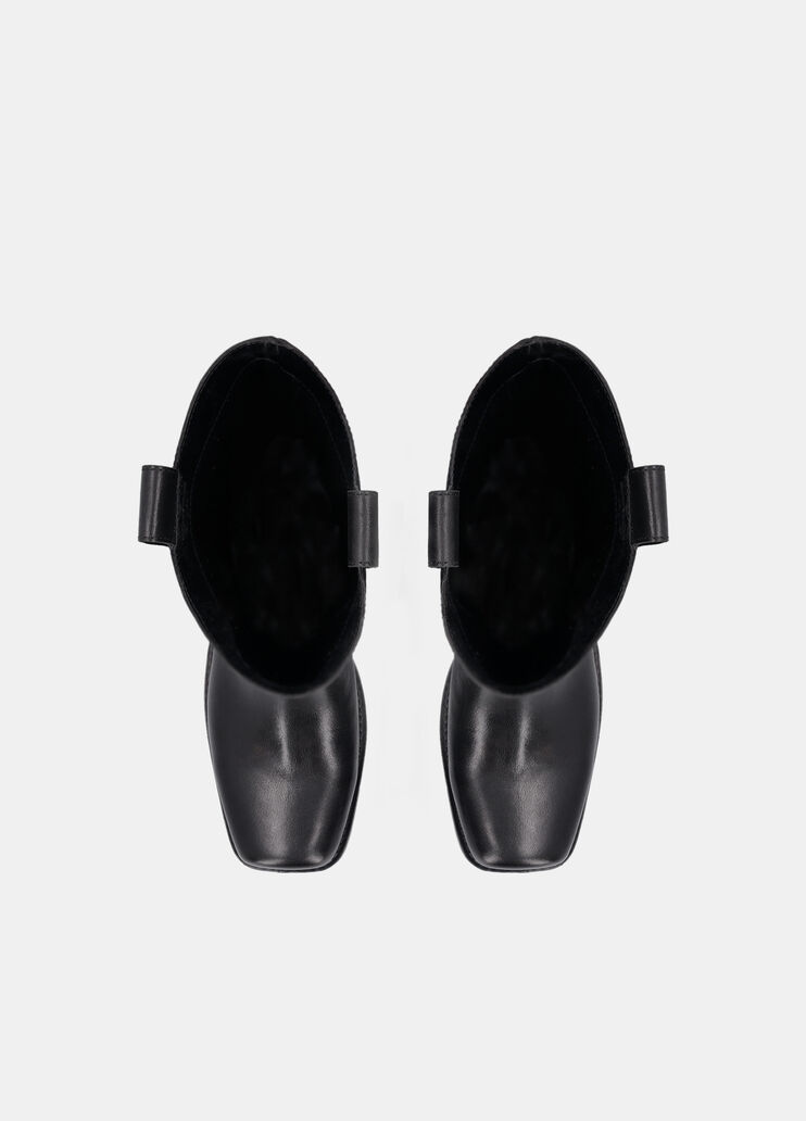 Leather Texan boots black Liu Jo - large image number 4