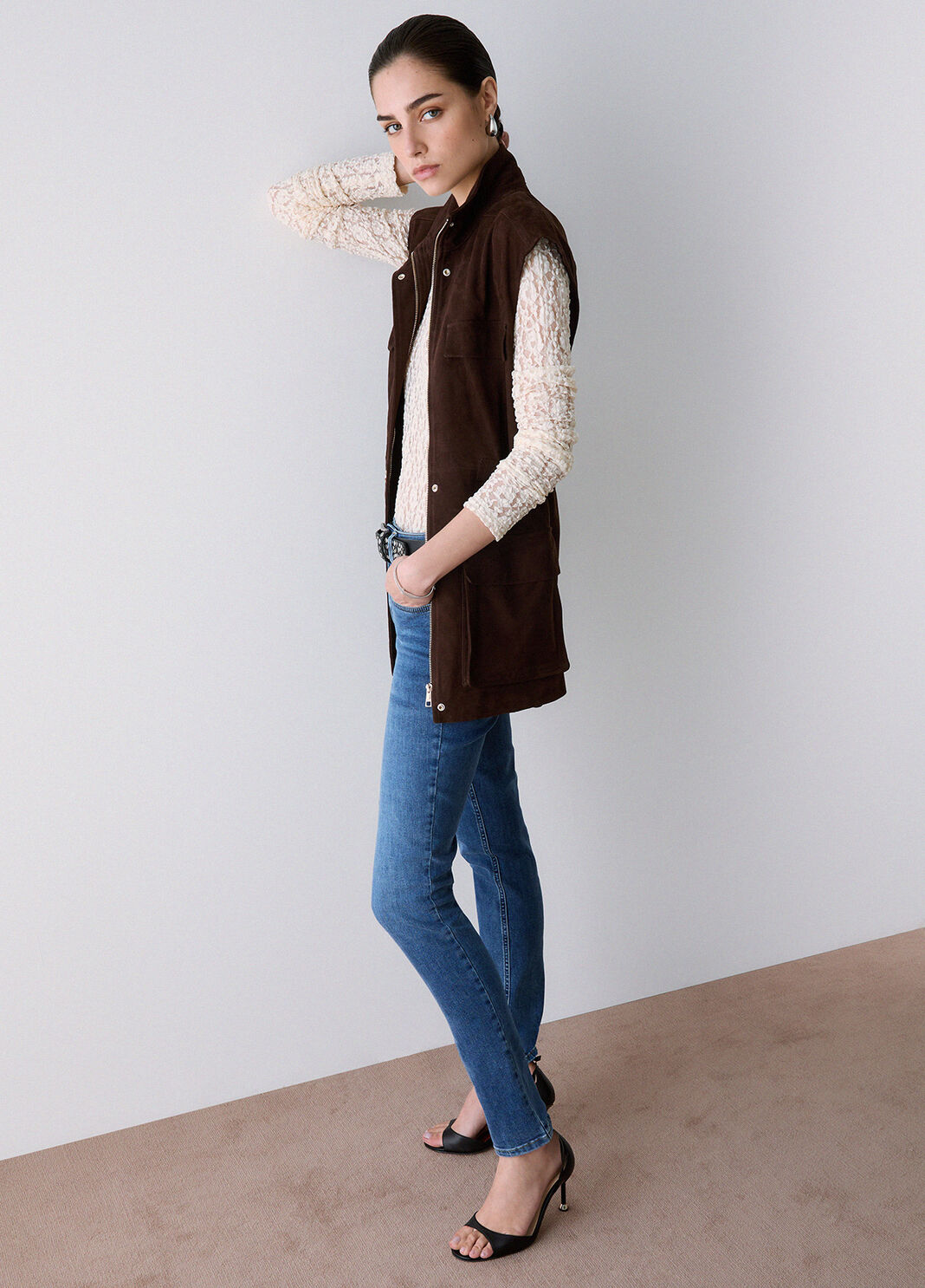Jeans skinny Amazing Fit denim blu Liu Jo - large image number 2