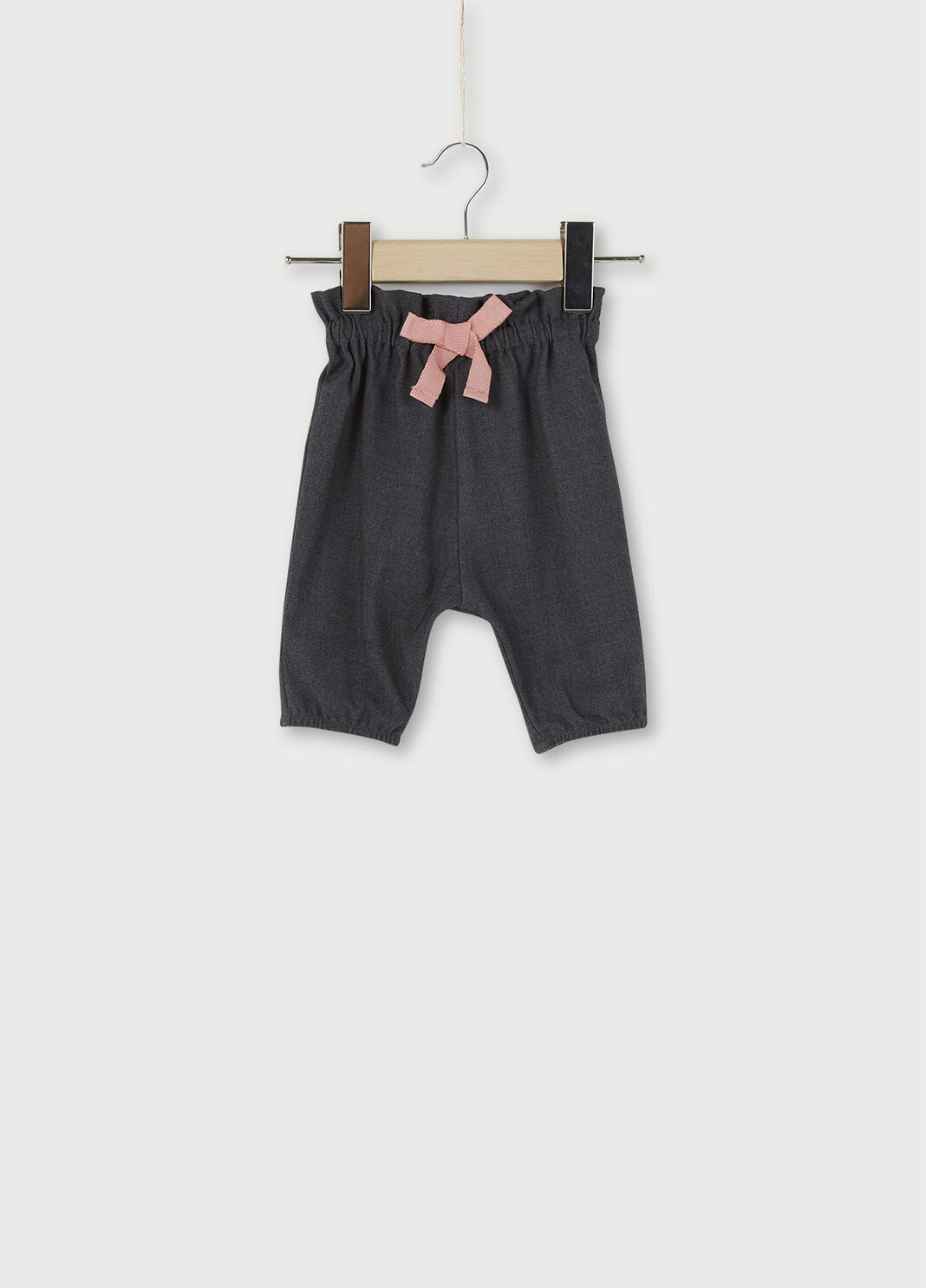 Trousers with bow Grey Liu Jo - large image number 0