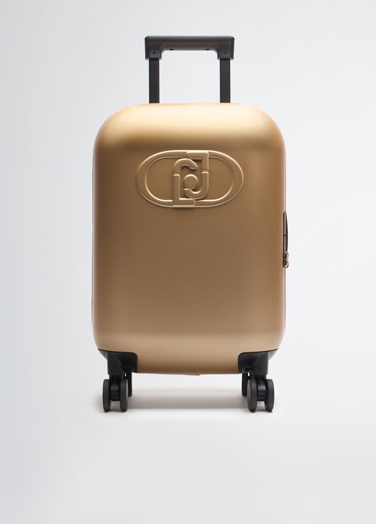 Trolley with logo gold-colour Liu Jo - medium Trolley with logo gold-colour Liu Jo - medium