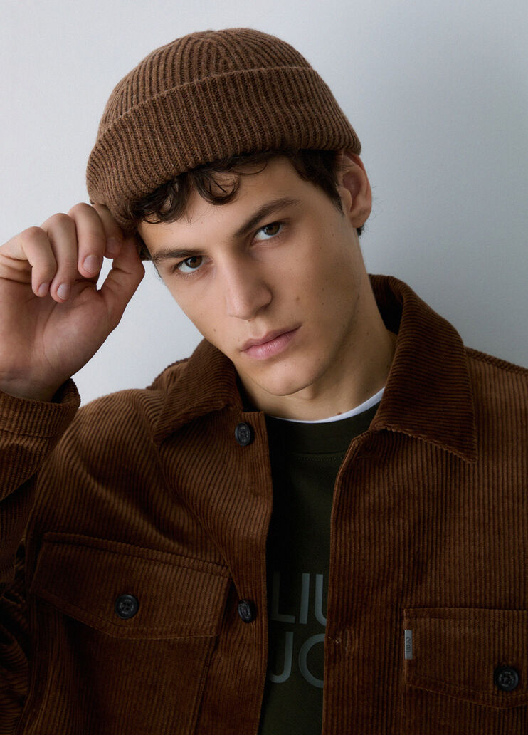 Beanie in wool beige Liu Jo - medium