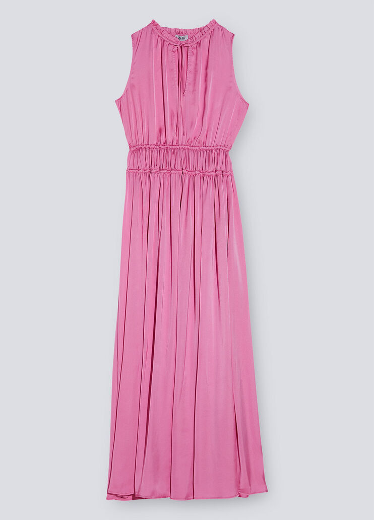Long chiffon dress bubble Liu Jo - large image number 4  Long chiffon dress bubble Liu Jo - large image number 4