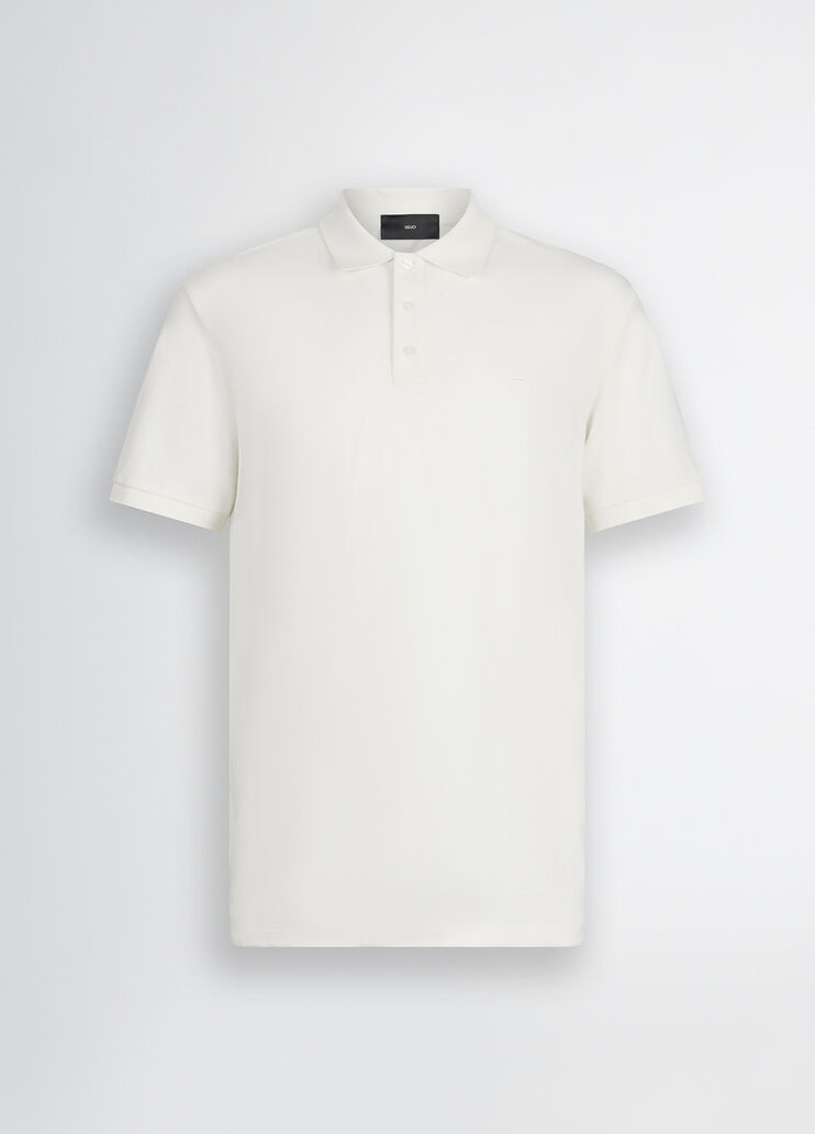 White pique polo shirt white Liu Jo - large image number 6 White pique polo shirt white Liu Jo - large image number 6