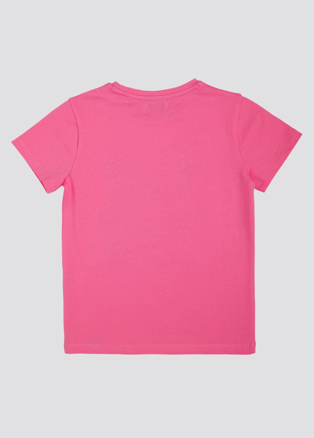 plain pink t shirt back