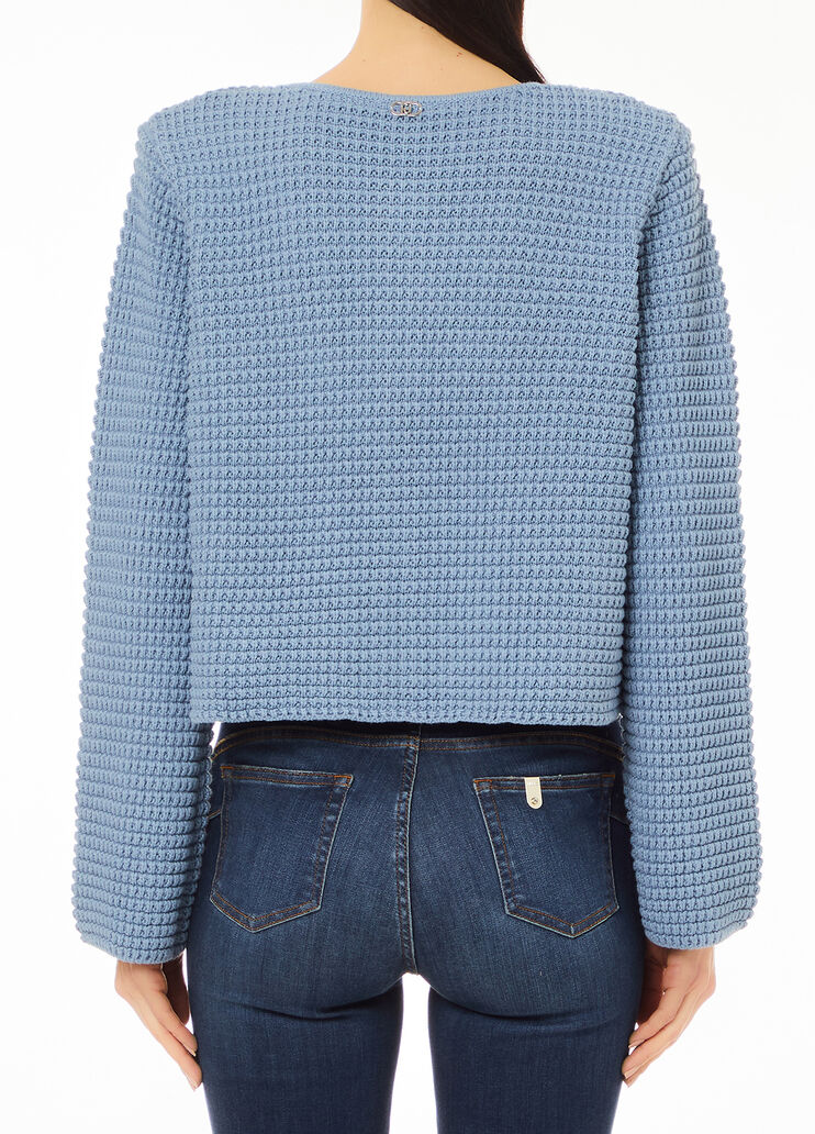Cárdigan de punto azul Liu Jo - medium Cárdigan de punto azul Liu Jo - medium