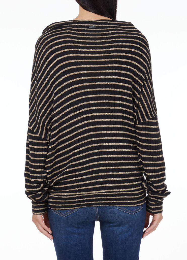 Striped jumper  Black Liu Jo - large image number 1 Striped jumper  Black Liu Jo - large image number 1
