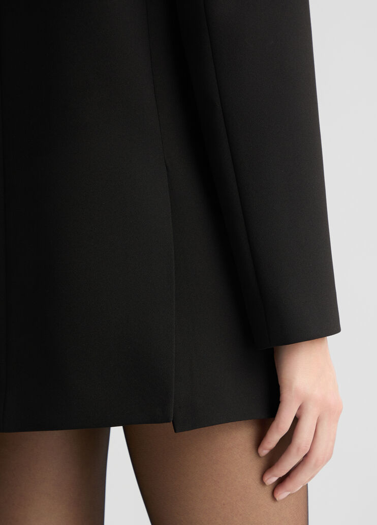 Black double-breasted jacket black Liu Jo - large image number 4 Black double-breasted jacket black Liu Jo - large image number 4