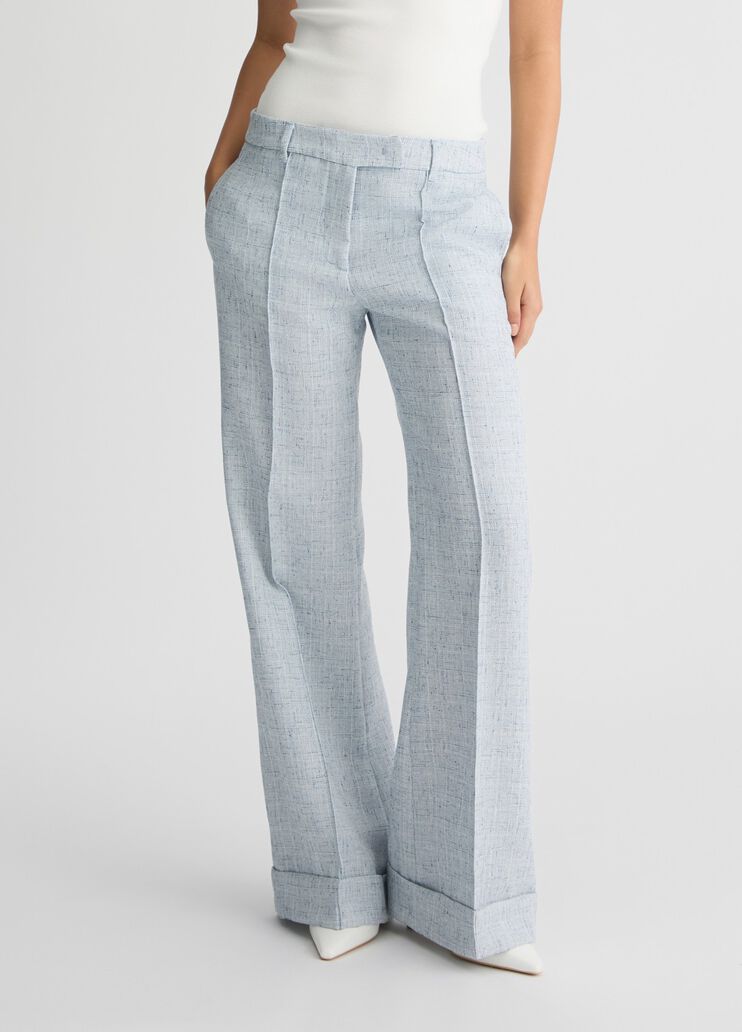 High-rise flared trousers light blue Liu Jo - medium High-rise flared trousers light blue Liu Jo - medium