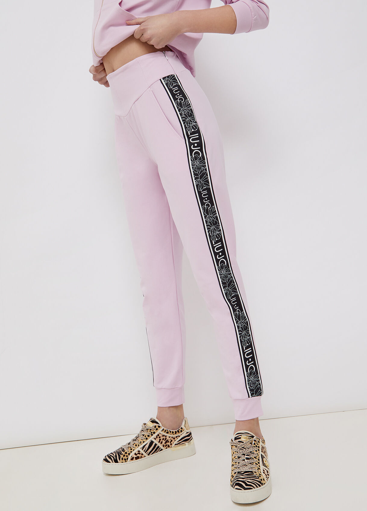 Pantalone ecosostenibile con logo