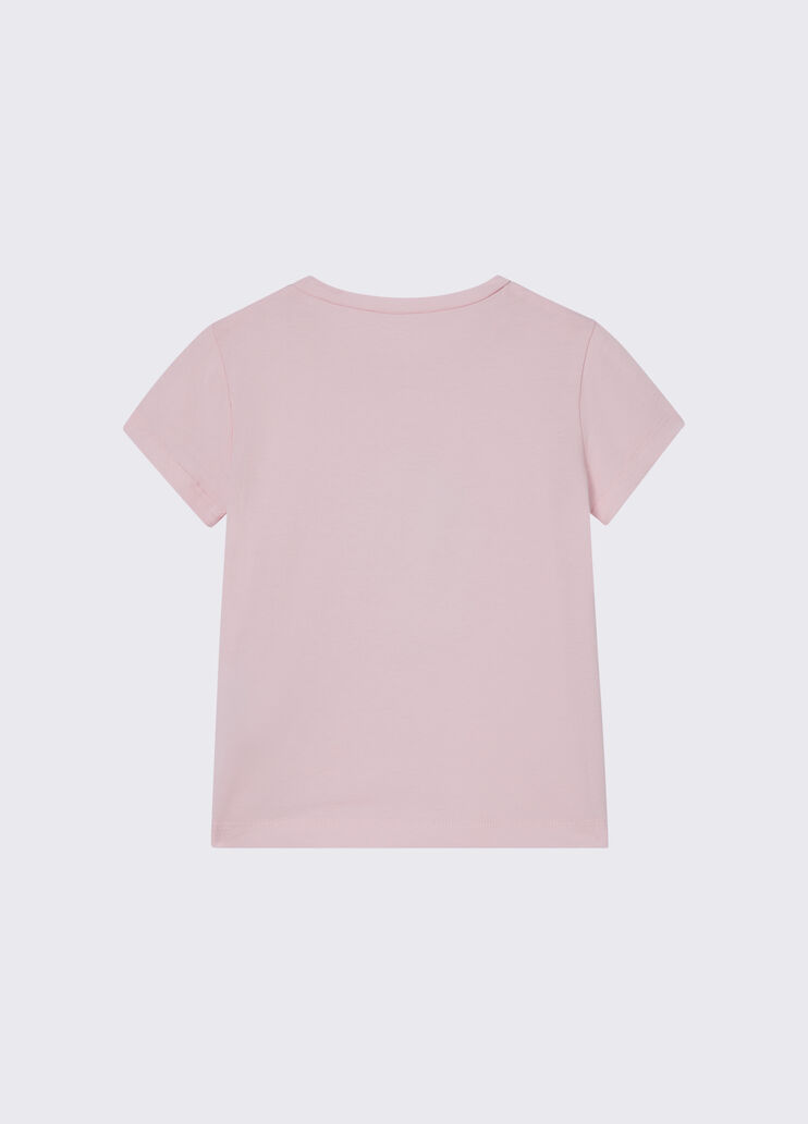 T-shirt con stampa rosa Liu Jo - medium
