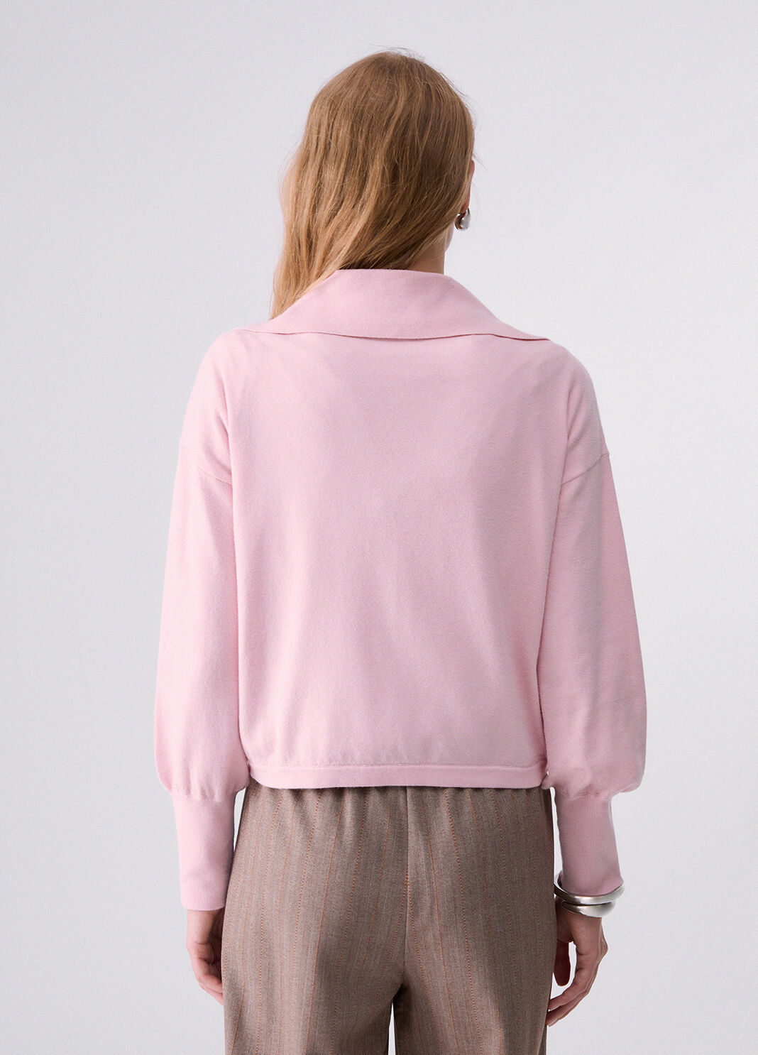 V-Neck Sweater pink Liu Jo - large image number 1