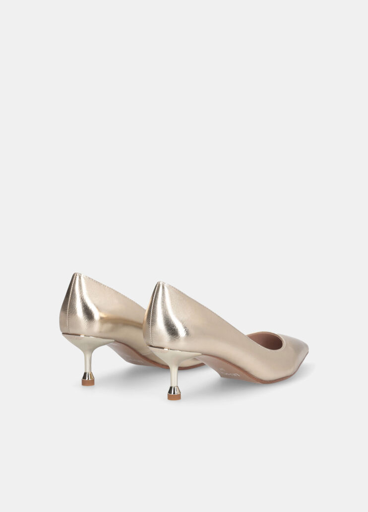 Beschichtete Pumps mit flachem Absatz Hellgold Liu Jo - large image number 3 Beschichtete Pumps mit flachem Absatz Hellgold Liu Jo - large image number 3