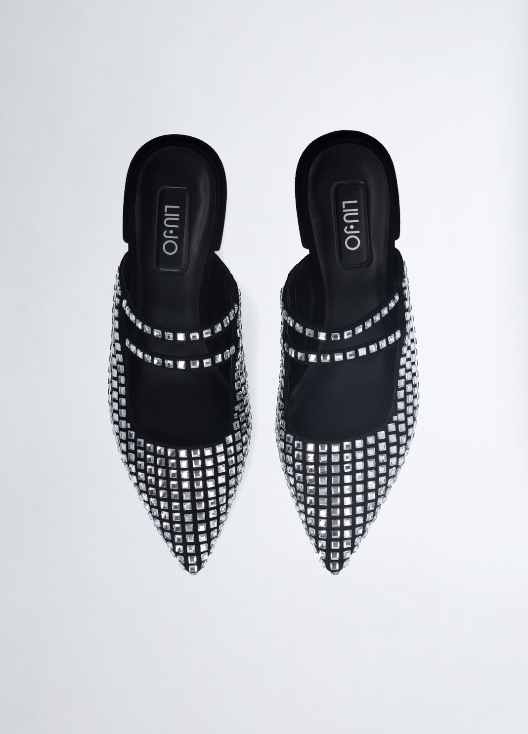 Full rhinestone mules black Liu Jo - large image number 5