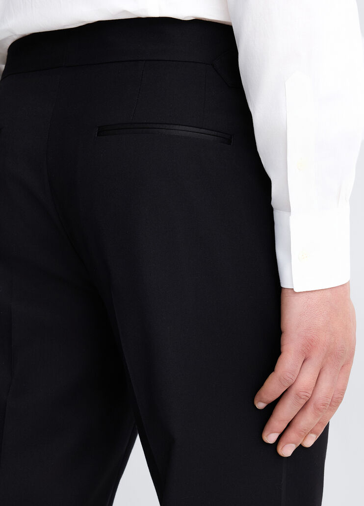 Men's tuxedo trousers black Liu Jo - large image number 3 Men's tuxedo trousers black Liu Jo - large image number 3