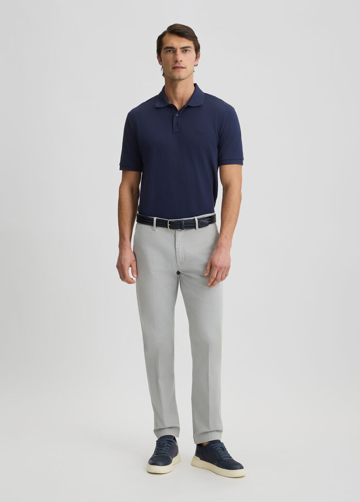 Jacquard chinos off-white Liu Jo - medium Jacquard chinos off-white Liu Jo - medium
