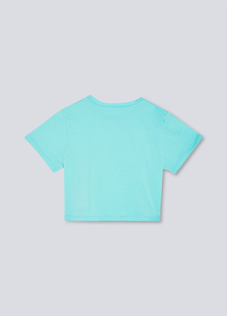 Экологичная футболка мятный/girls rules Liu Jo - large image number 1