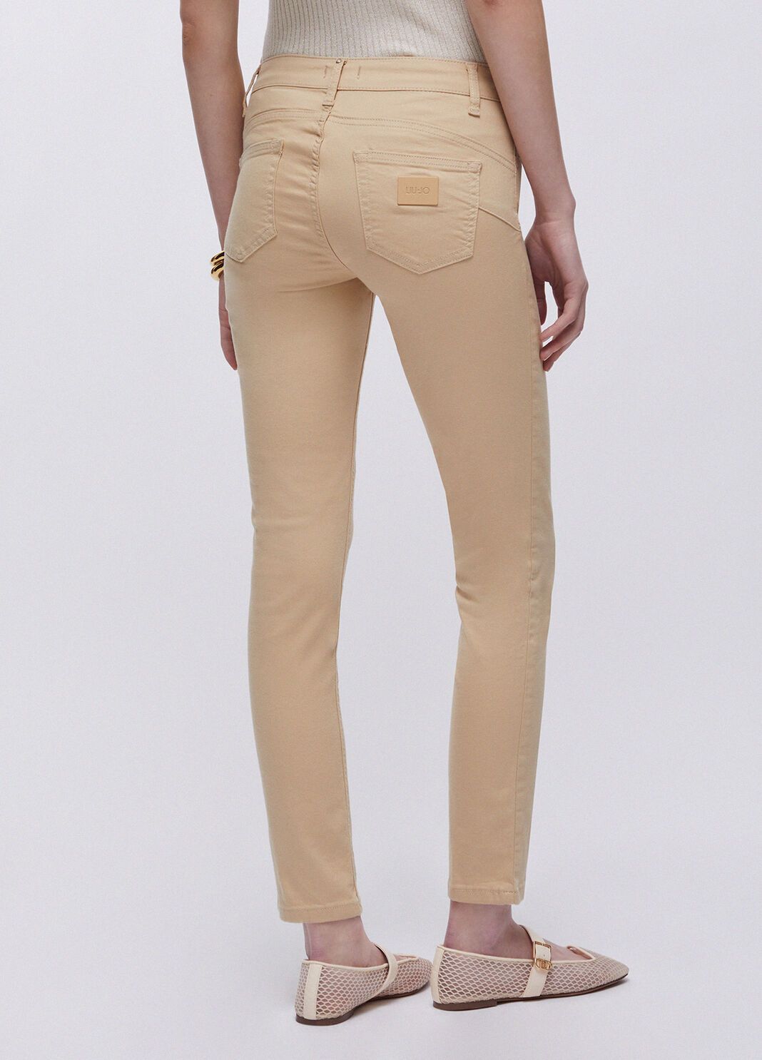 Skinny-Hose Beige Liu Jo - large image number 1