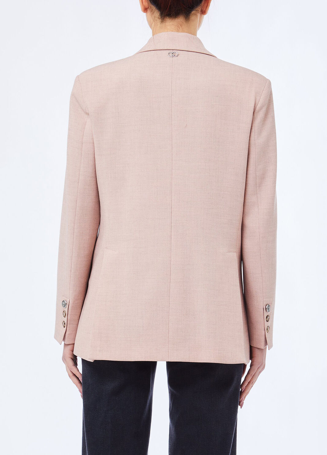 Blazer aus Melange-Gewebe Rosa Liu Jo - large image number 1