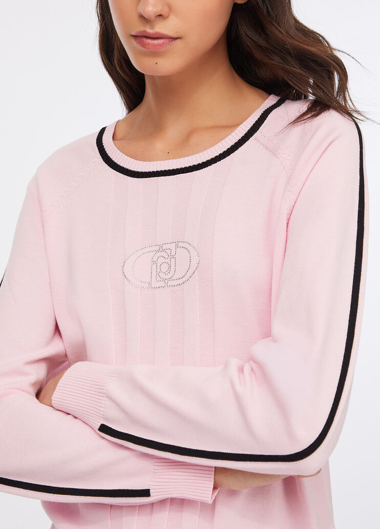 Liu Jo Better top pink Liu Jo - large image number 2