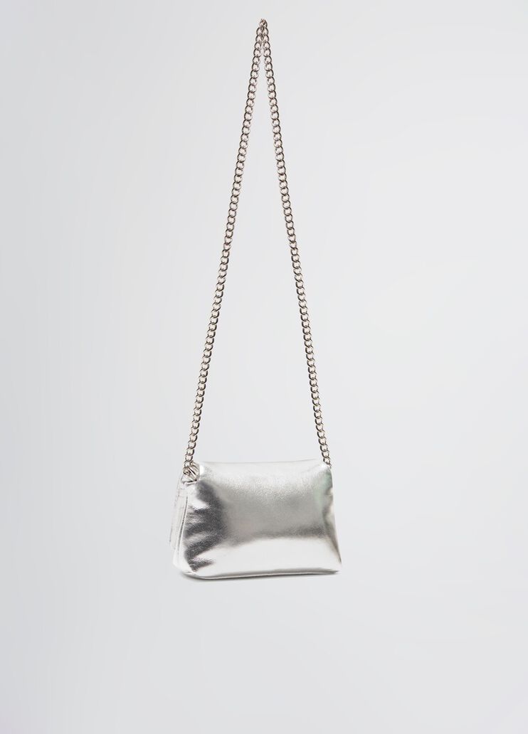 Foil-effect LaPuffy mini bag silver tone Liu Jo - large image number 3 Foil-effect LaPuffy mini bag silver tone Liu Jo - large image number 3