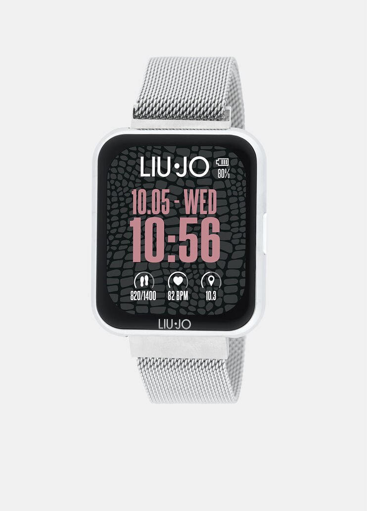 Smartwatch with steel strap silver Liu Jo - medium Smartwatch with steel strap silver Liu Jo - medium