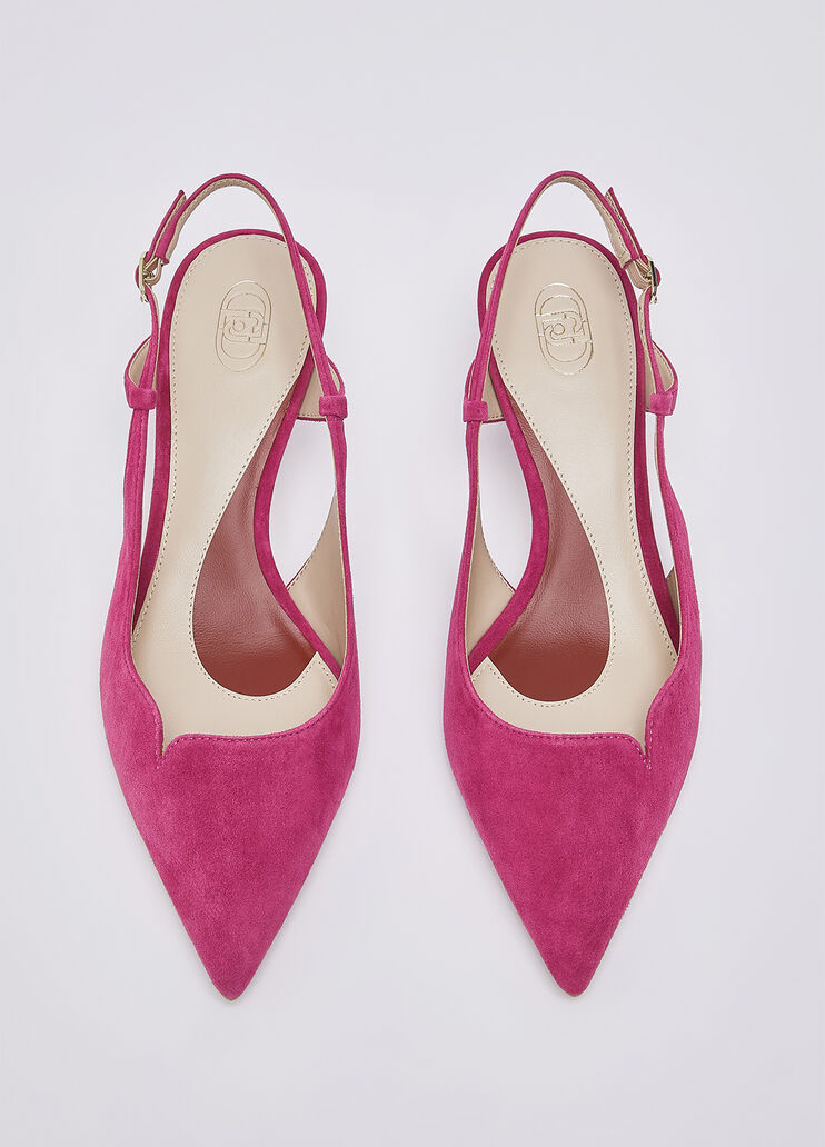 Slingback in camoscio rosa acceso Liu Jo - medium