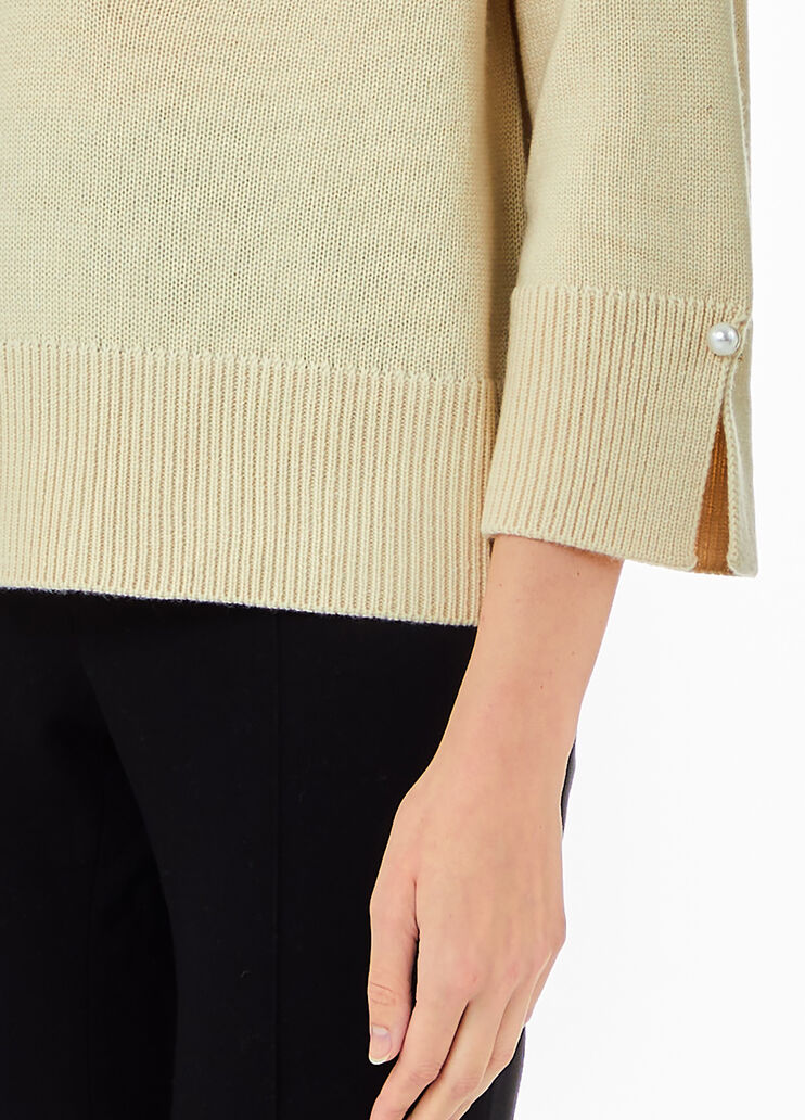 Wool and cashmere jumper grey Liu Jo - large image number 2 Wool and cashmere jumper grey Liu Jo - large image number 2