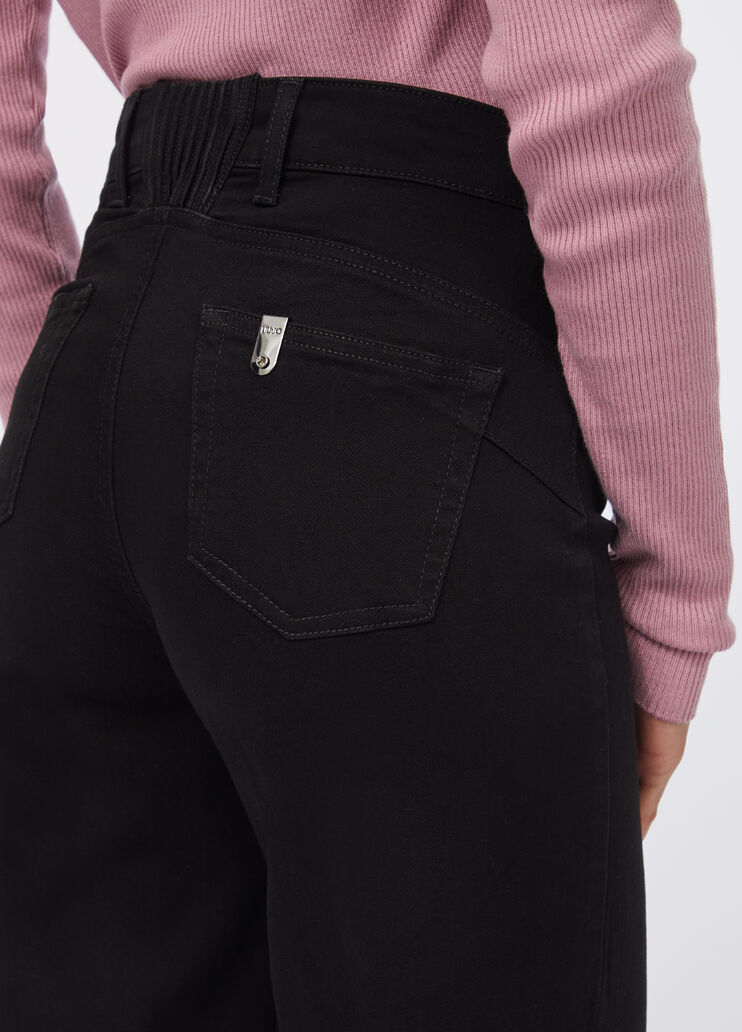 Jeans flare Liu Jo Better denim nero Liu Jo - large image number 3