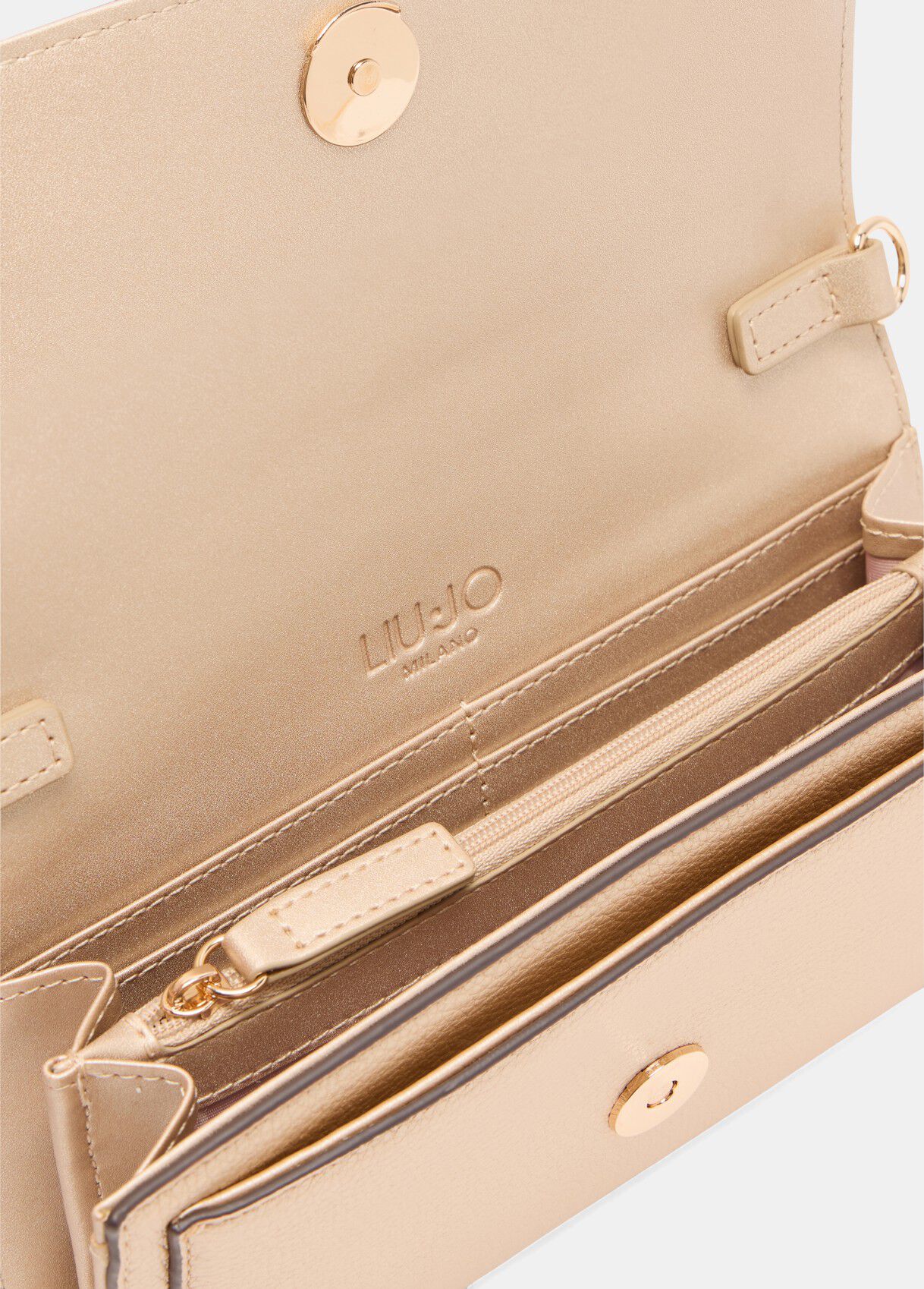 Liu Jo Better wallet with chain colour light gold | Liu Jo