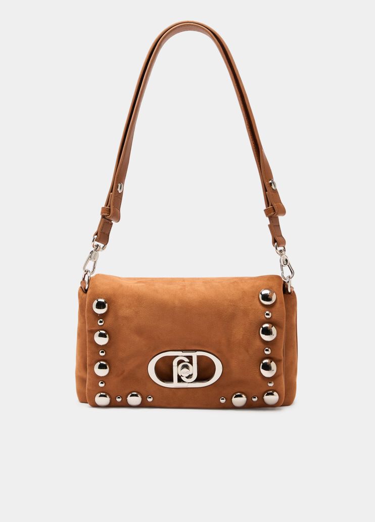 Medium quilted LaPuffy bag brown Liu Jo - medium